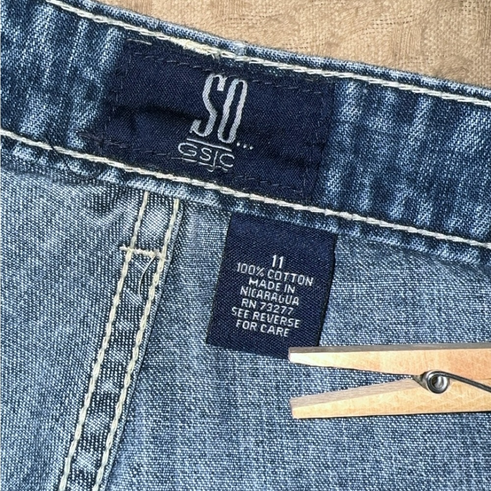 SO…. GSJC vintage jean shorts size 11 - Picture 3 of 3